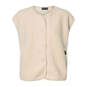 Pieces Womens/Ladies Pckatty Teddy Fleece Tank Top / Birch